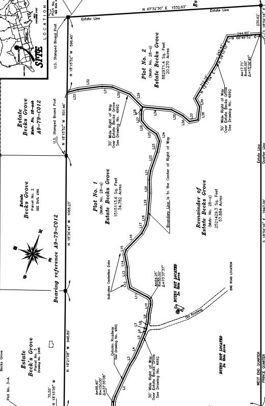 Road survey | USVI Homestead